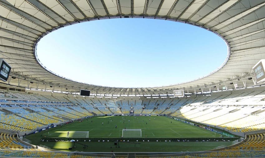 Estádio do Maracanã vazio