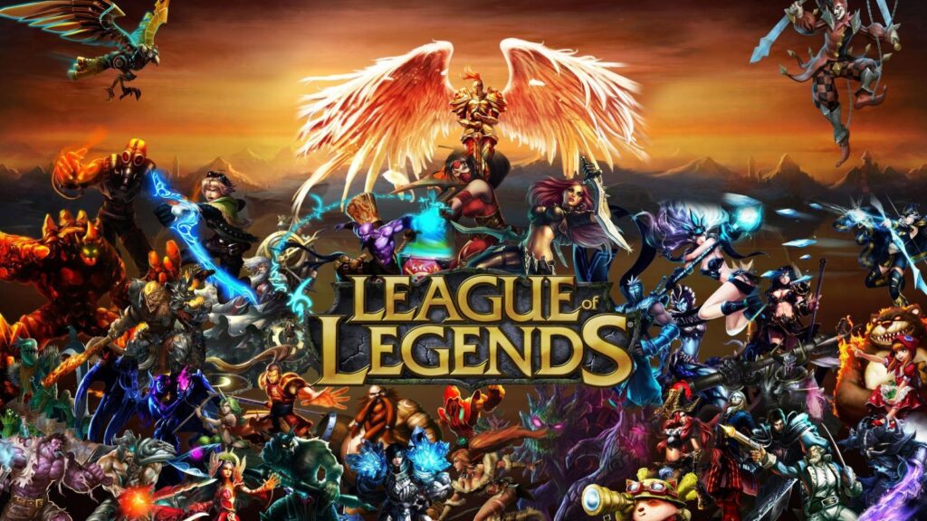 Personagens do League Of Legends, um dos principais e-Sports do mundo