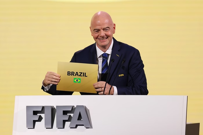 Brasil é escolhido para sediar Copa do Mundo Feminina em 2027. Foto: Reprodução/FIFA.