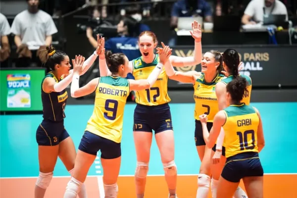 Brasil busca título inédito na Liga das Nações de Vôlei Feminino. Foto: FIVB