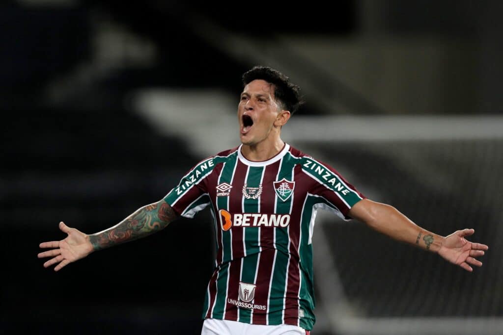 Germán Cano, do Fluminense, maior artilheiro do Brasileirão 2022